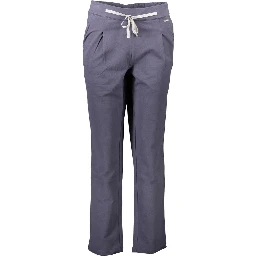 Blue Cotton Pant