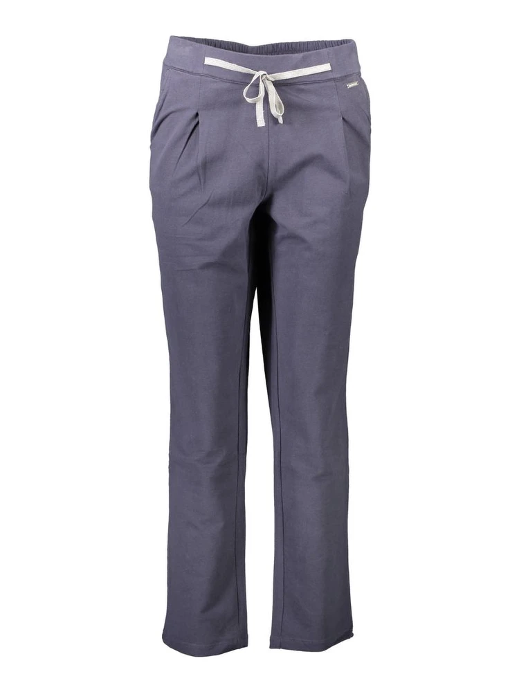 Blue Cotton Pant