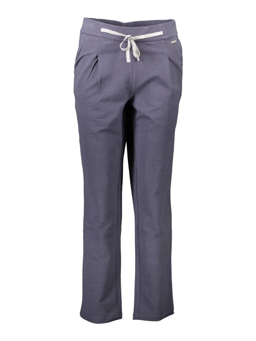 Blue Cotton Pant