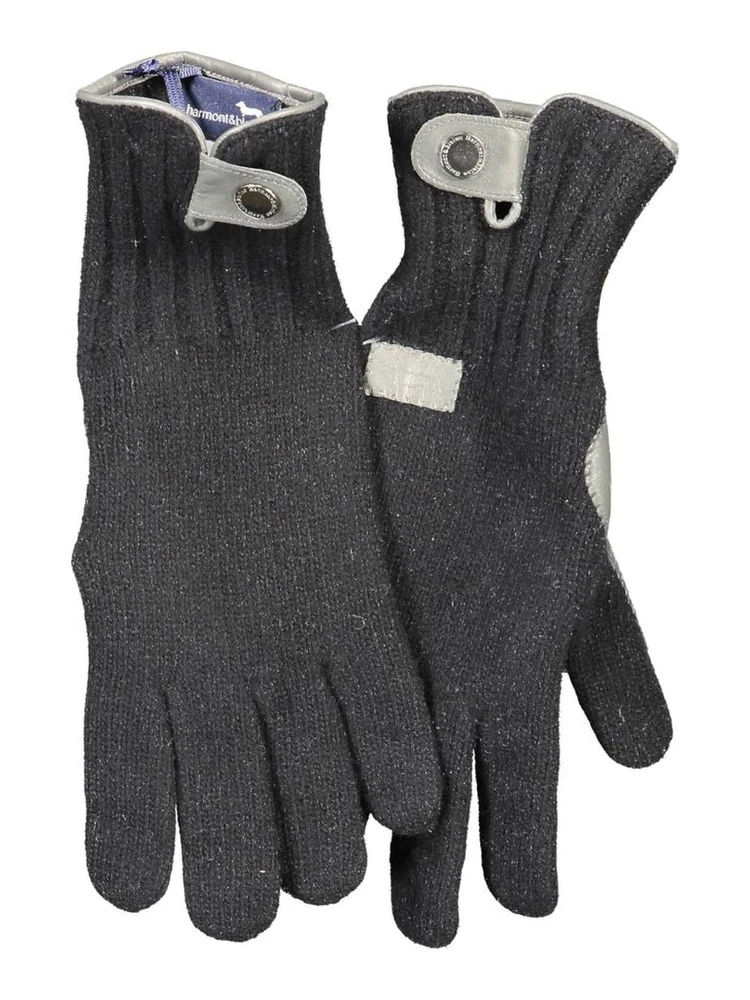 Black Wool Glove