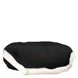 Black Polyester Handbag