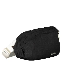 Black Polyester Handbag