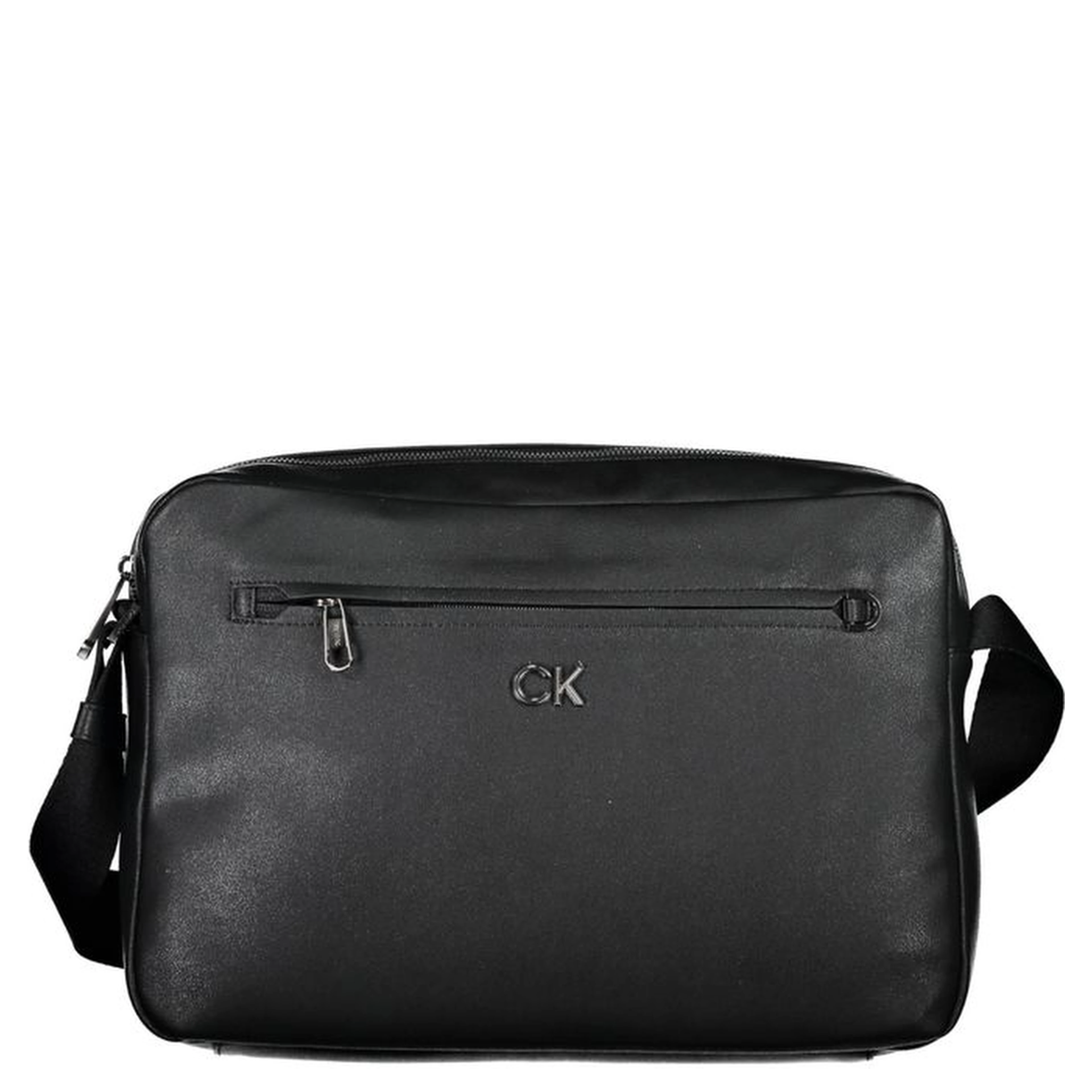 Black Polyester Handbag