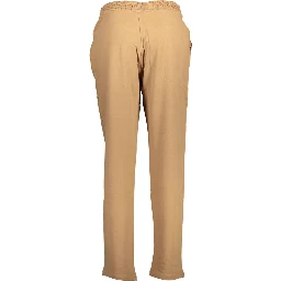 Brown Cotton Pant