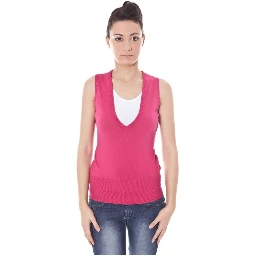 Pink Cotton Waistcoat
