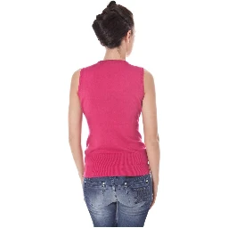 Pink Cotton Waistcoat