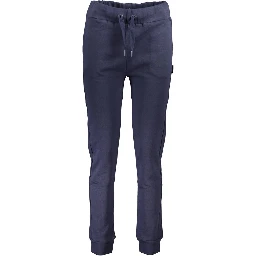 Blue Cotton Pant