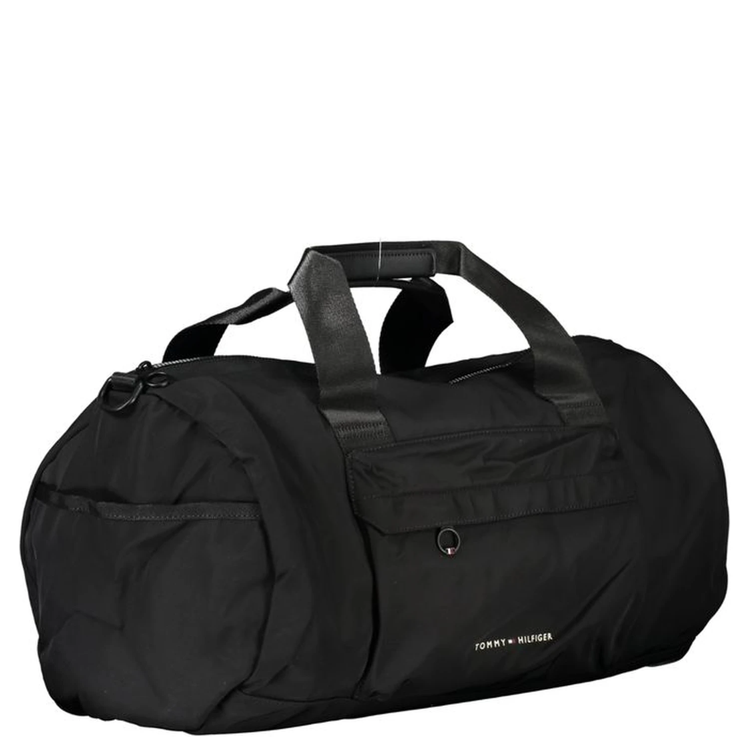 Black Polyester Men's Bag