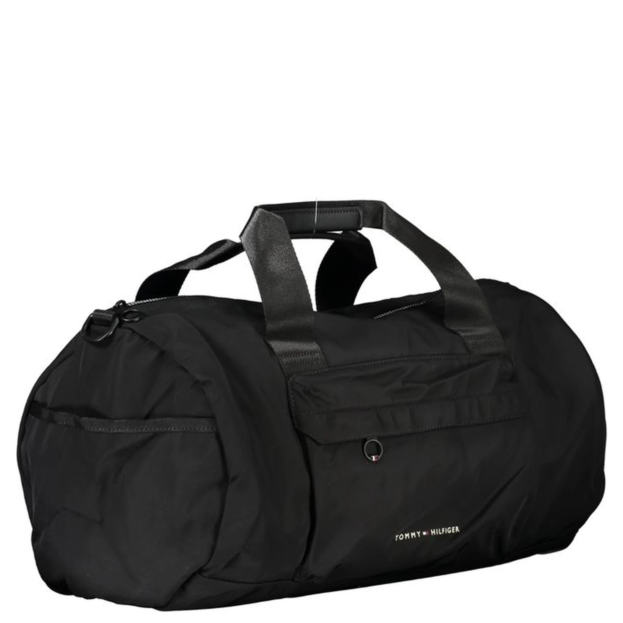 Black Polyester Men's Bag