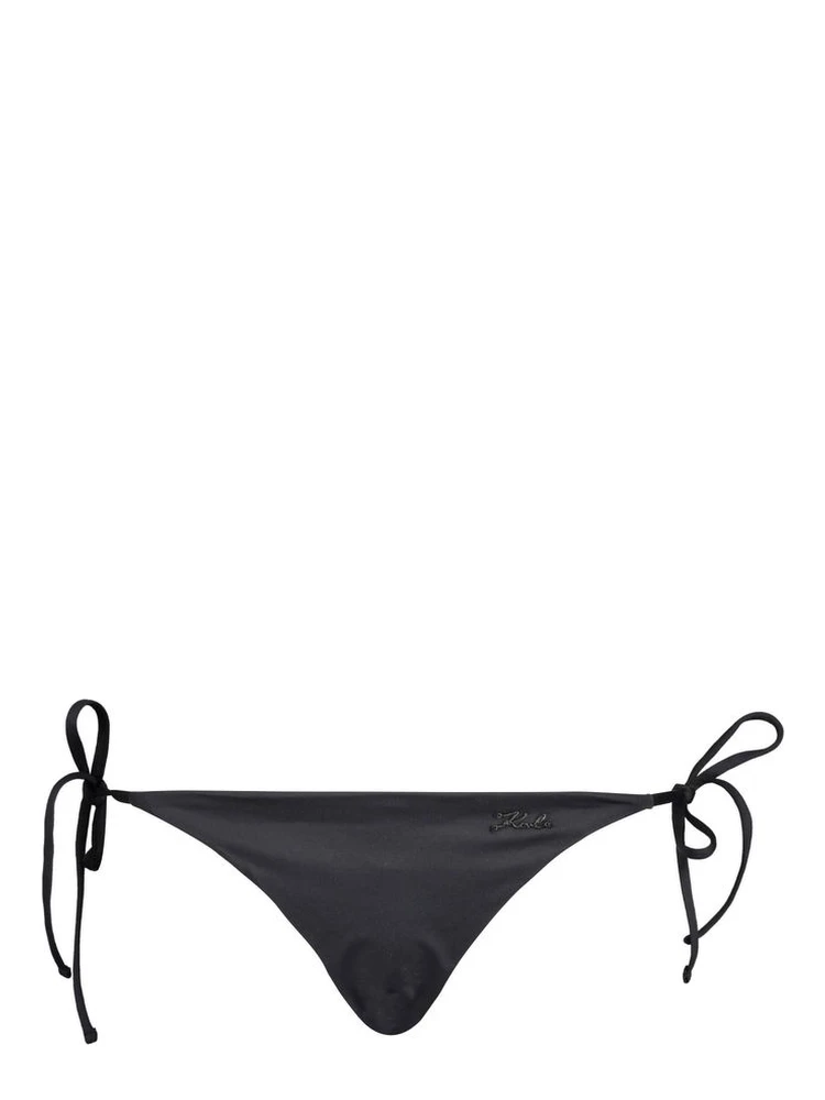 Black Elastane Swimwear