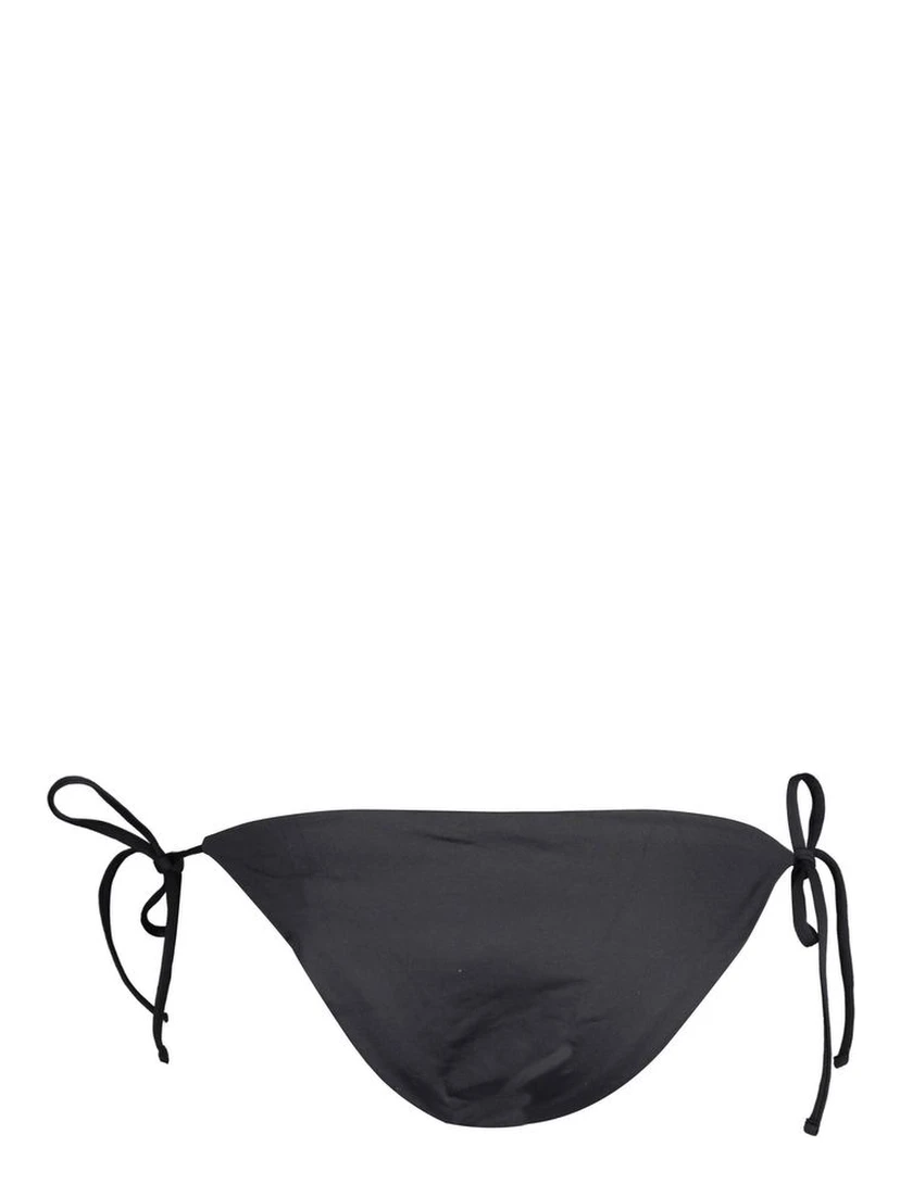 Black Elastane Swimwear