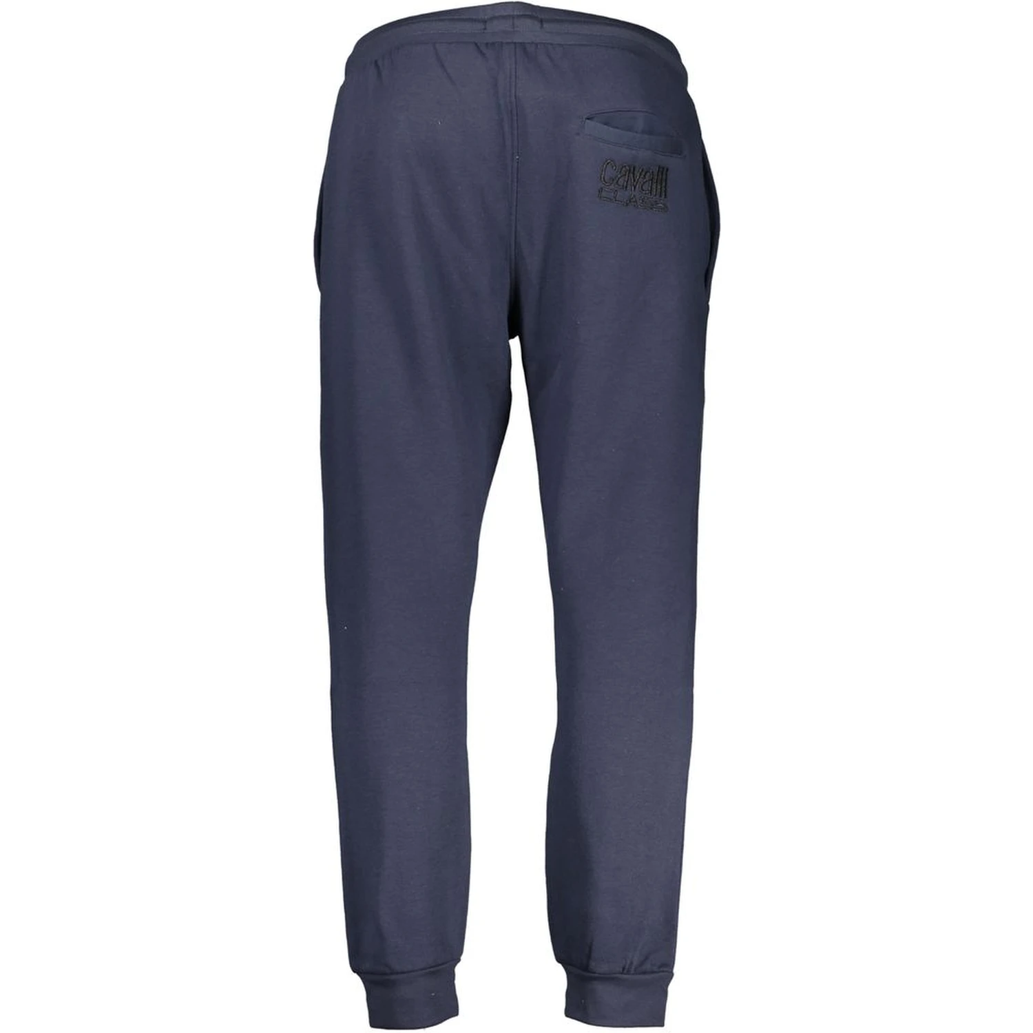 Blue Polyester Men's Sweatpants
