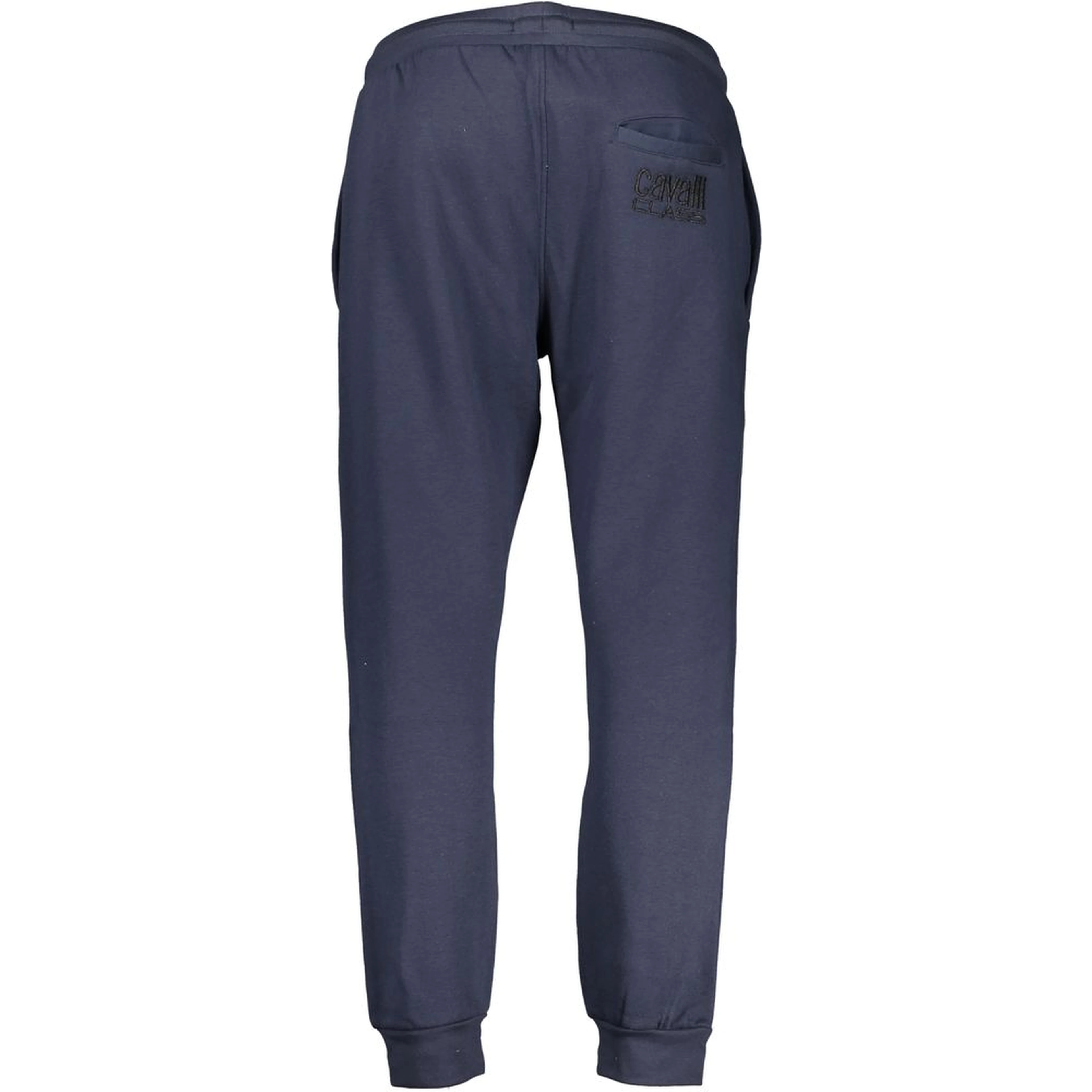 Blue Polyester Men's Sweatpants