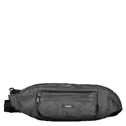 Black Polyester Handbag