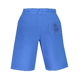 Blue Cotton Pant