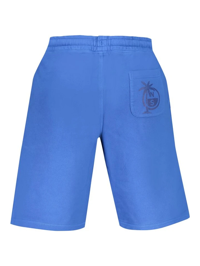 Blue Cotton Pant