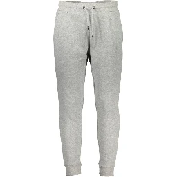 Grigio Polyester Men's Sweatpant