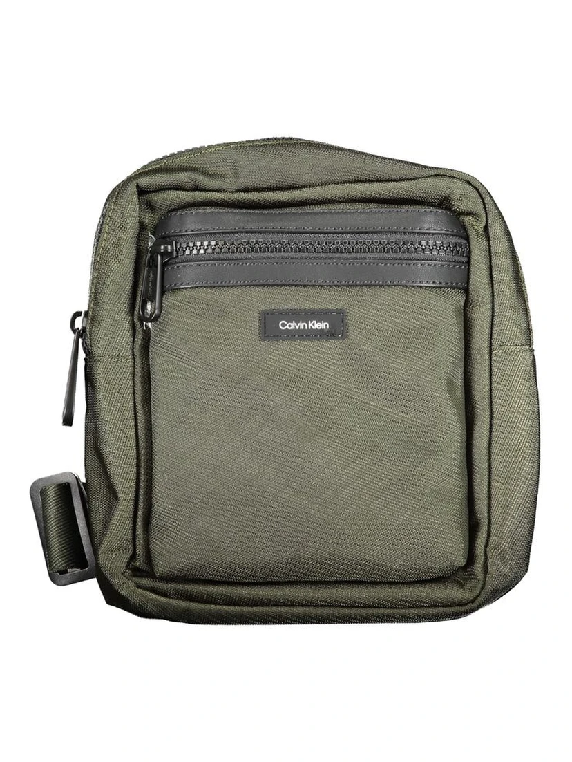 Green Polyester Handbag