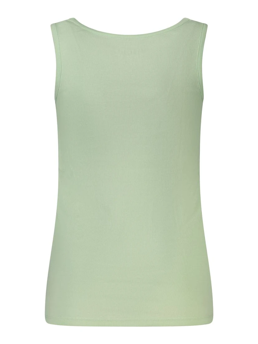 Green Cotton Tank Top