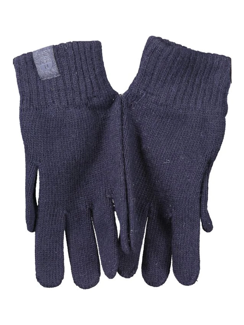 Blue Wool Men's Glove