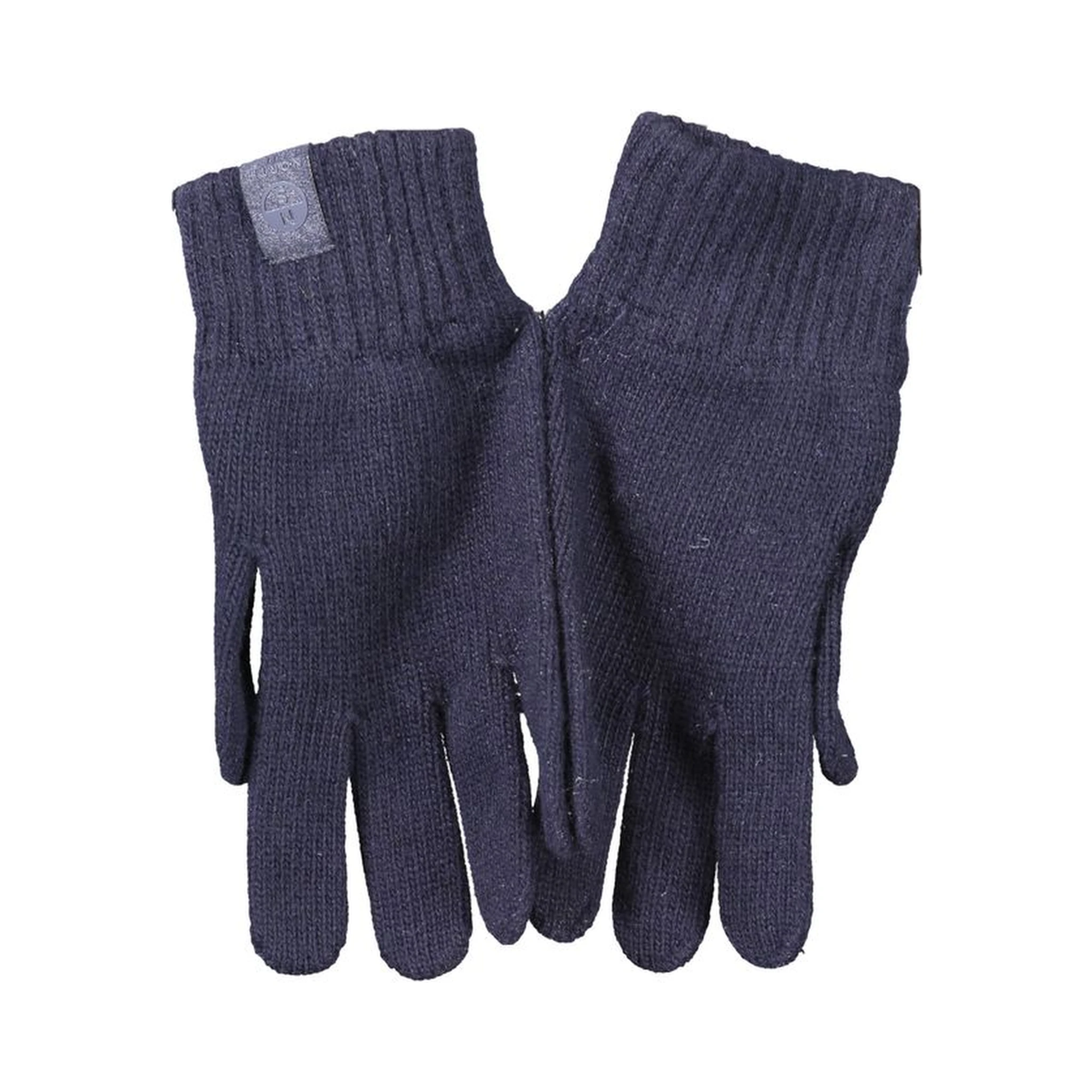 Blue Wool Men's Glove