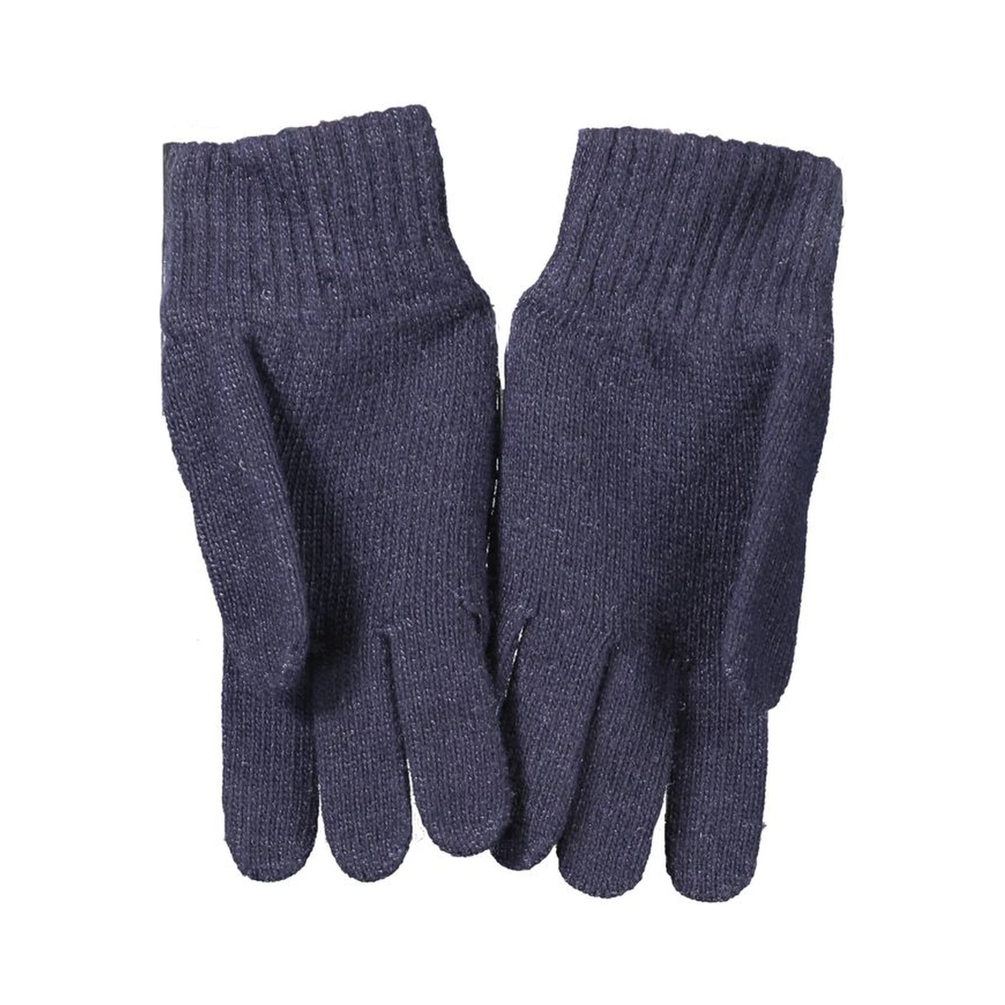 Blue Wool Men's Glove