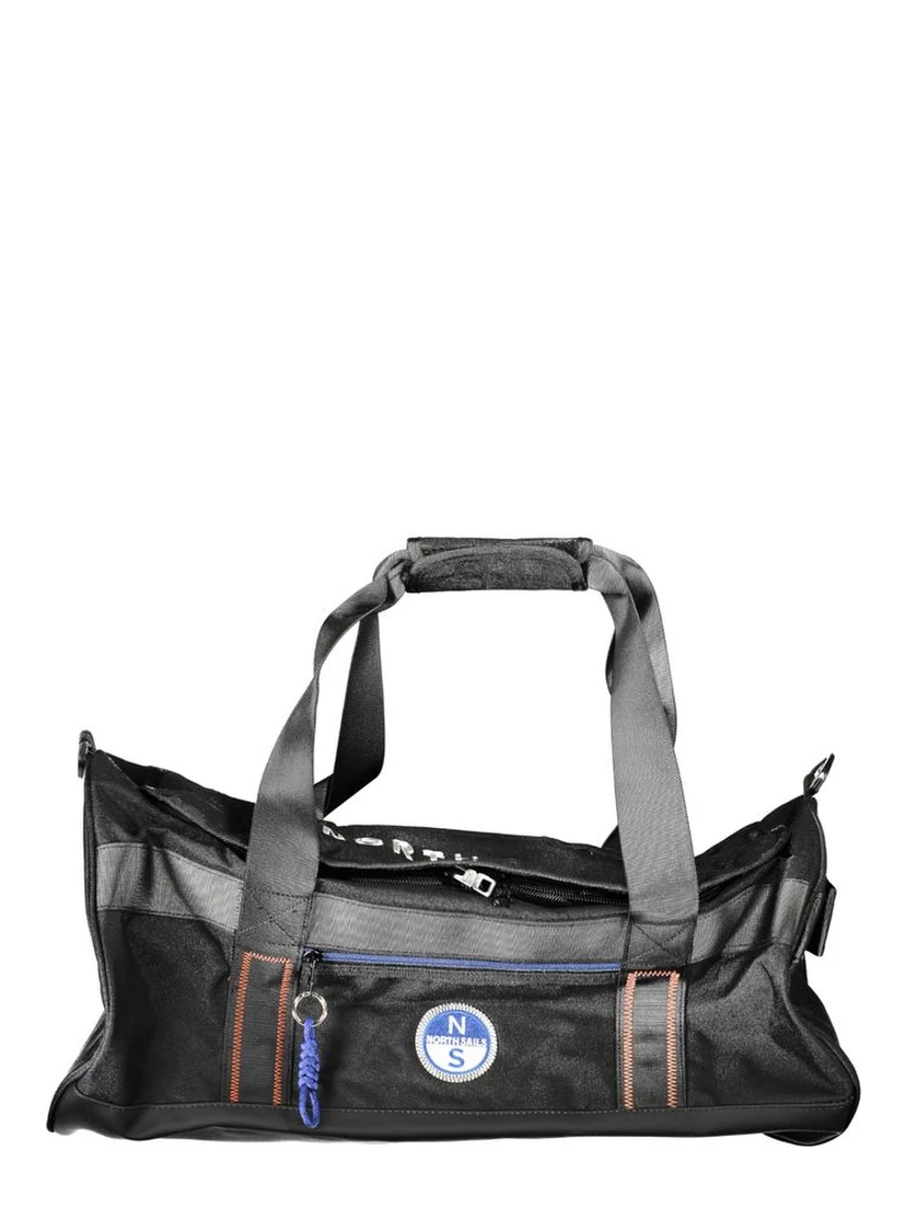 Nero Polyester Men Duffle Bag