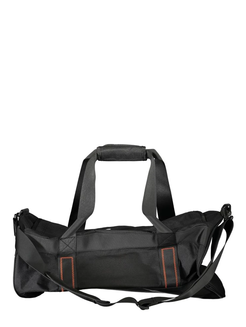 Nero Polyester Men Duffle Bag