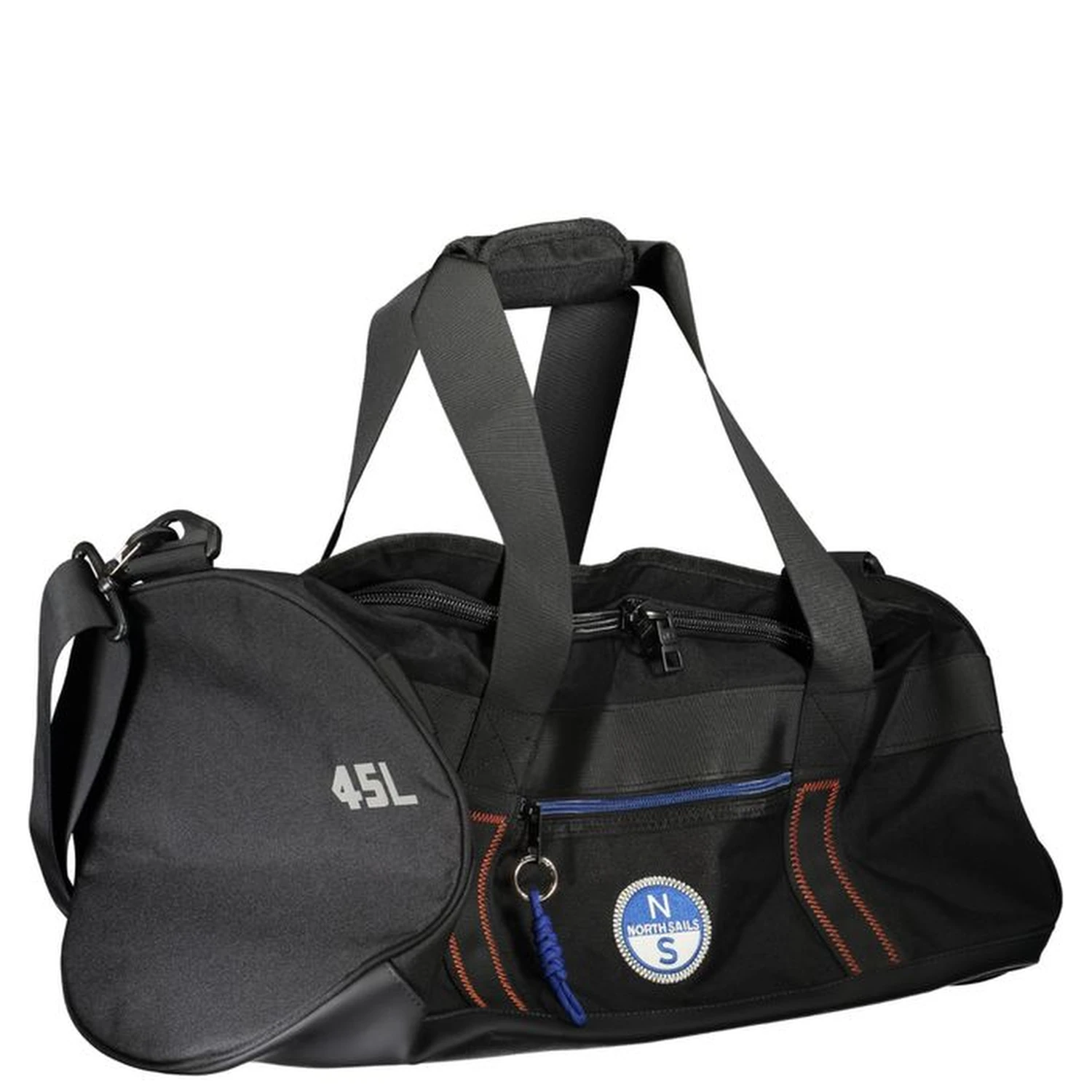 Nero Polyester Men Duffle Bag