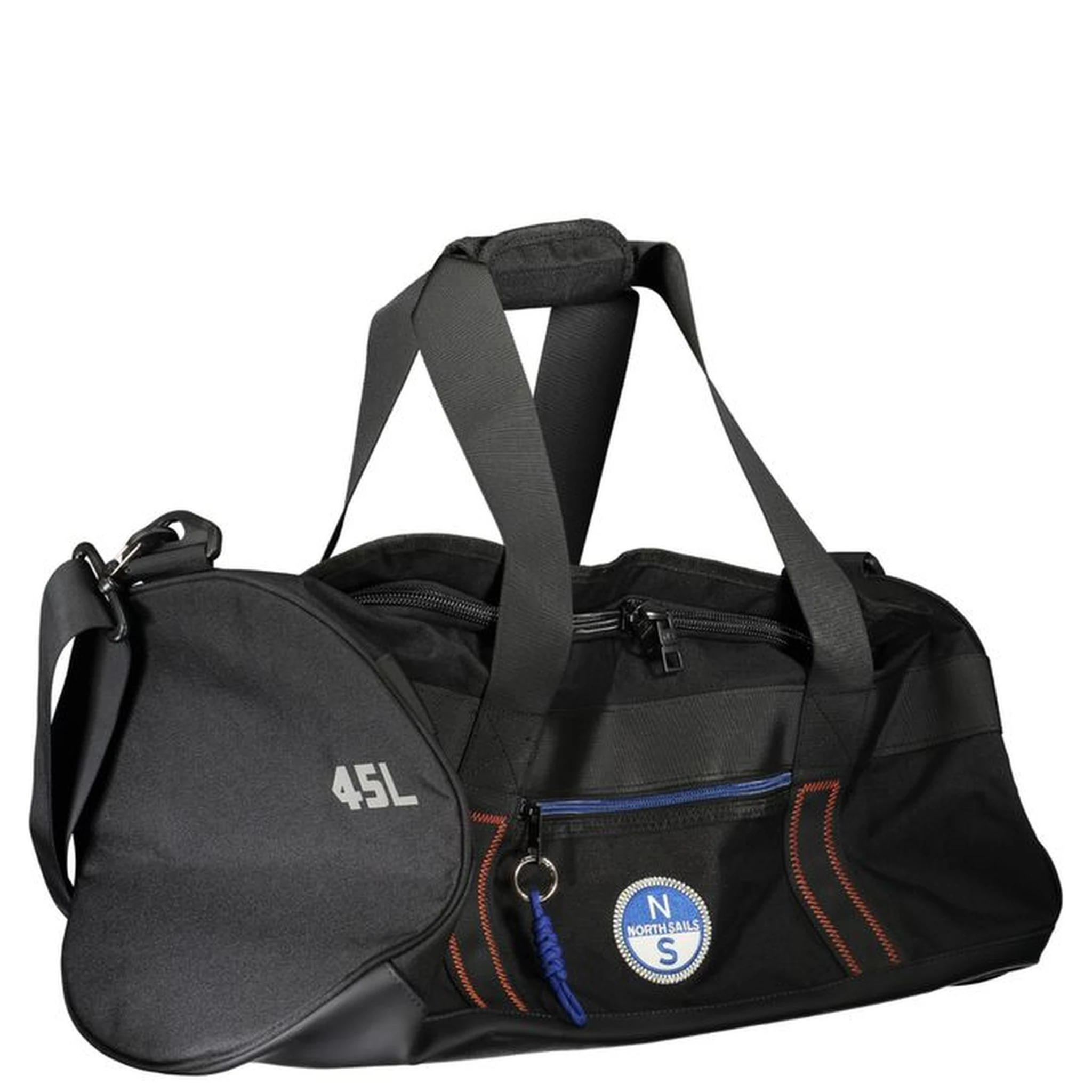 Nero Polyester Men Duffle Bag