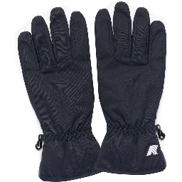 Blu Polyester Men Glove