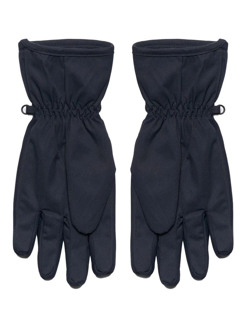 Blu Polyester Men Glove