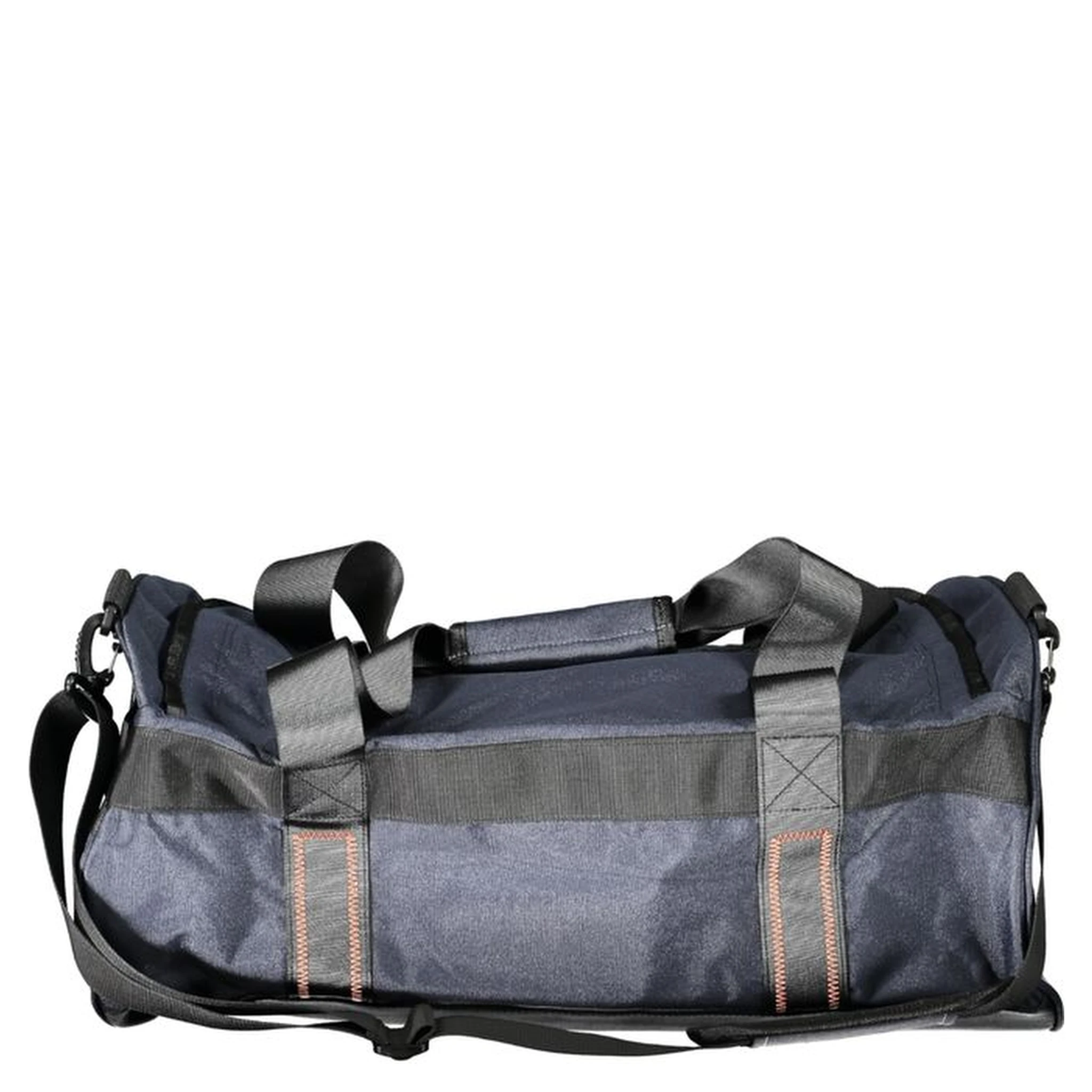 Blu Polyester Men Duffle Bag