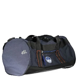 Blu Polyester Men Duffle Bag