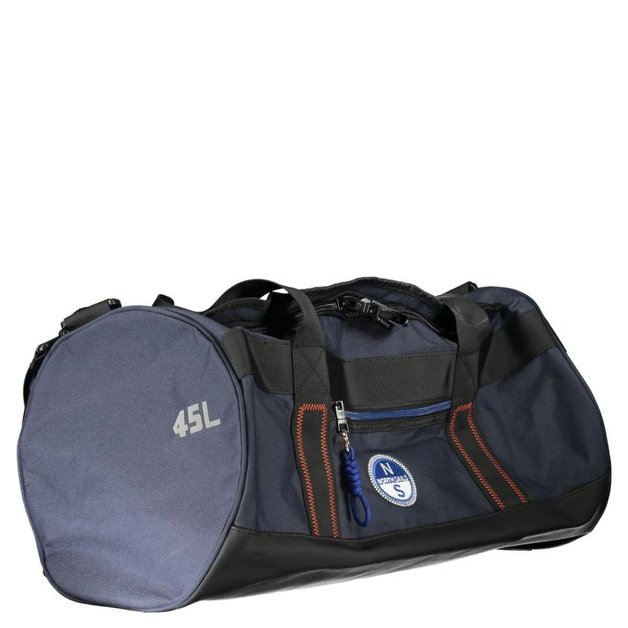Blu Polyester Men Duffle Bag