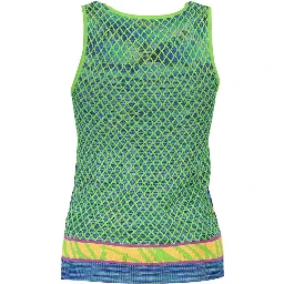 Green Cotton Tank Top