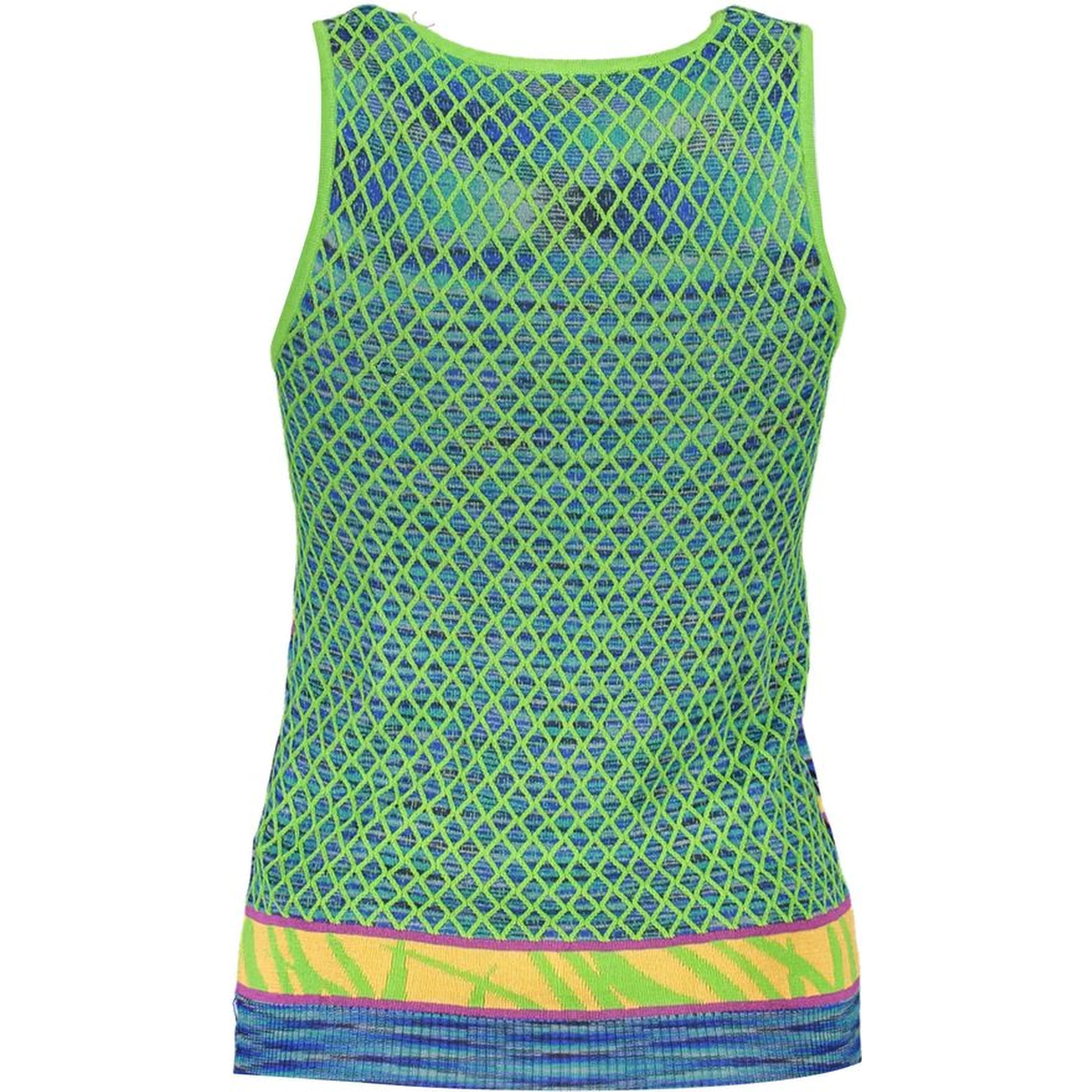 Green Cotton Tank Top