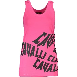 Pink Cotton Tank Top