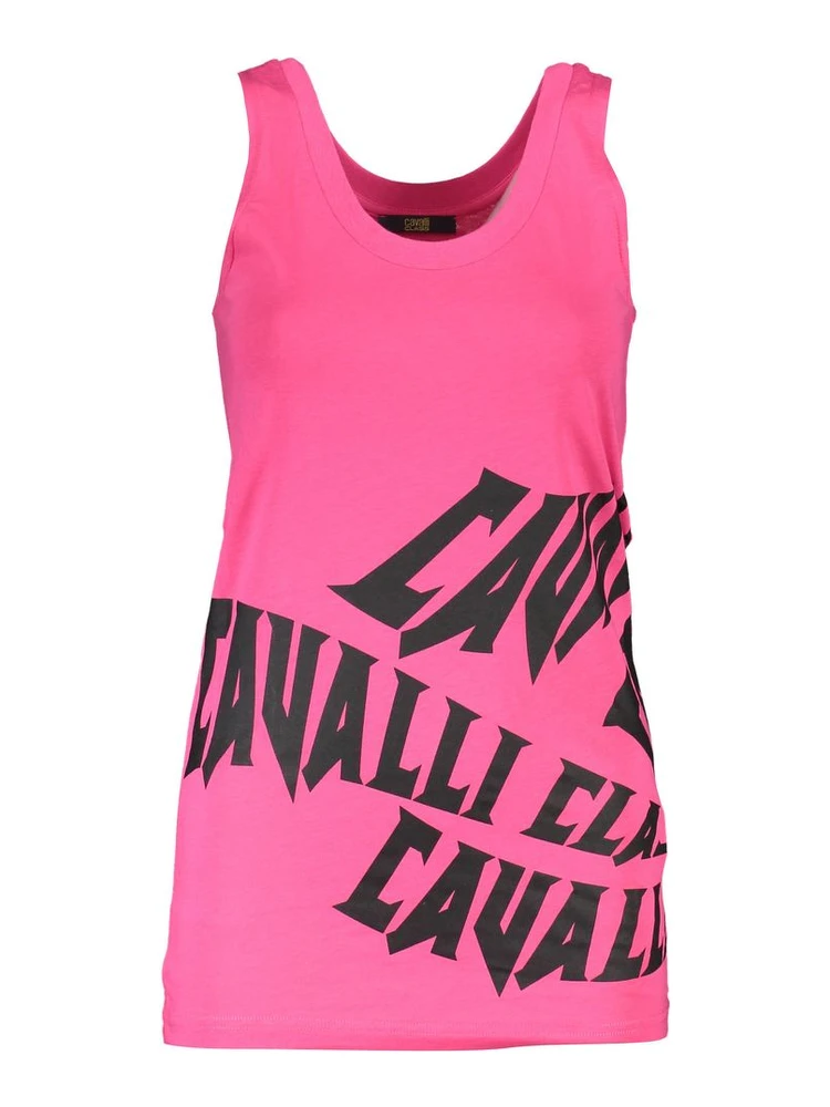 Pink Cotton Tank Top