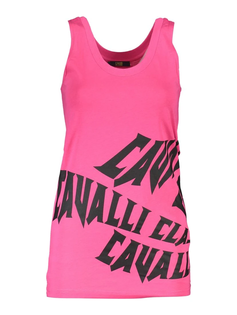 Pink Cotton Tank Top