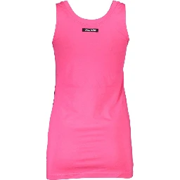 Pink Cotton Tank Top