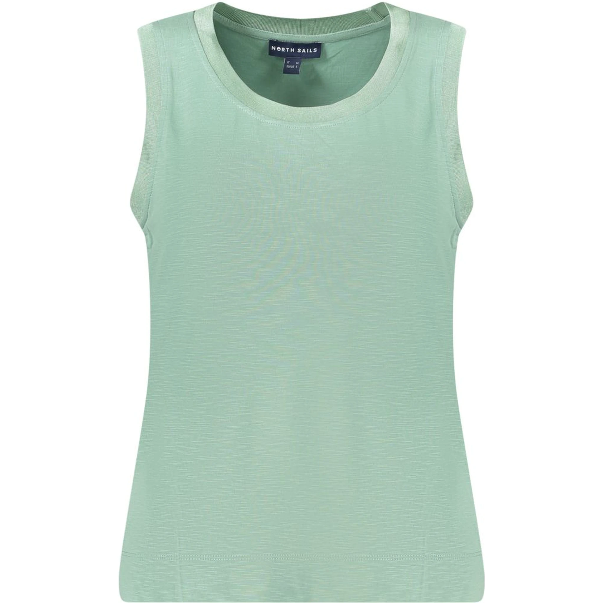 Green Polyester Tank Top