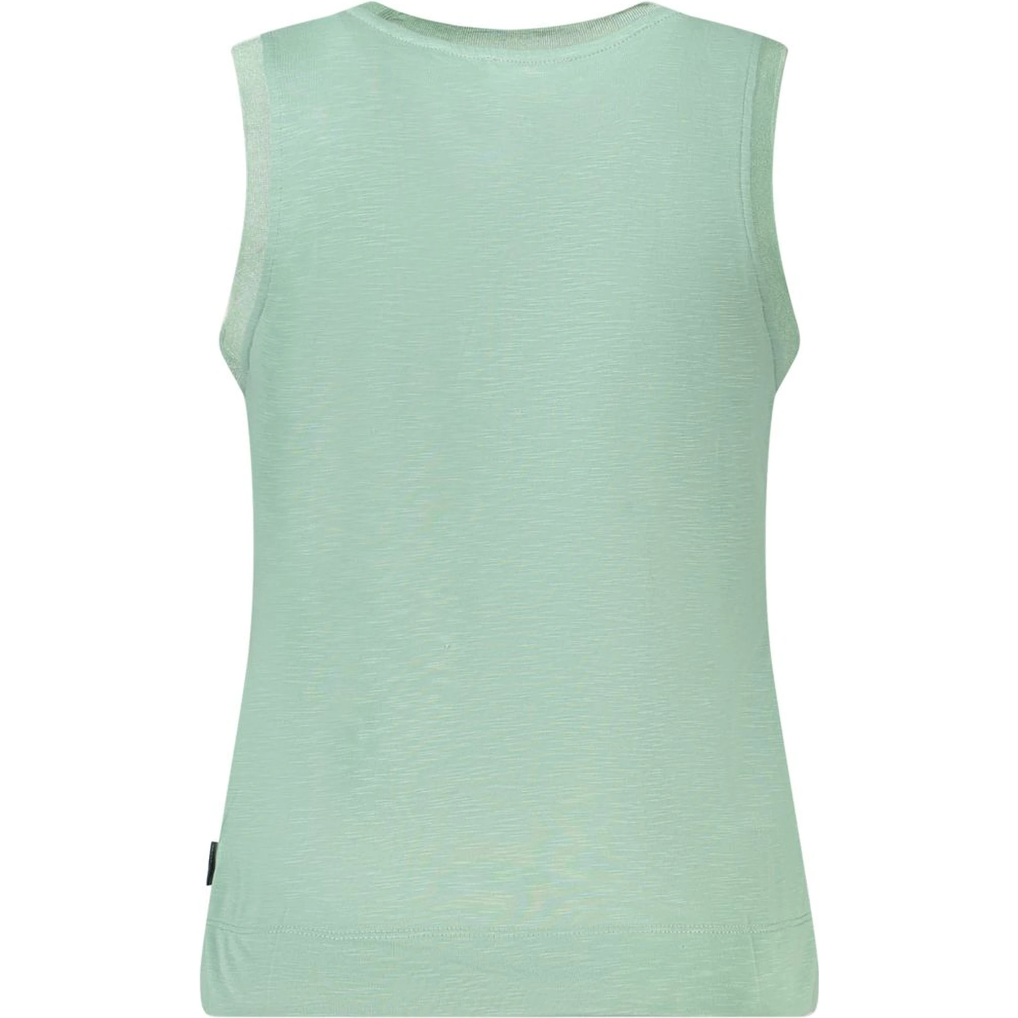 Green Polyester Tank Top