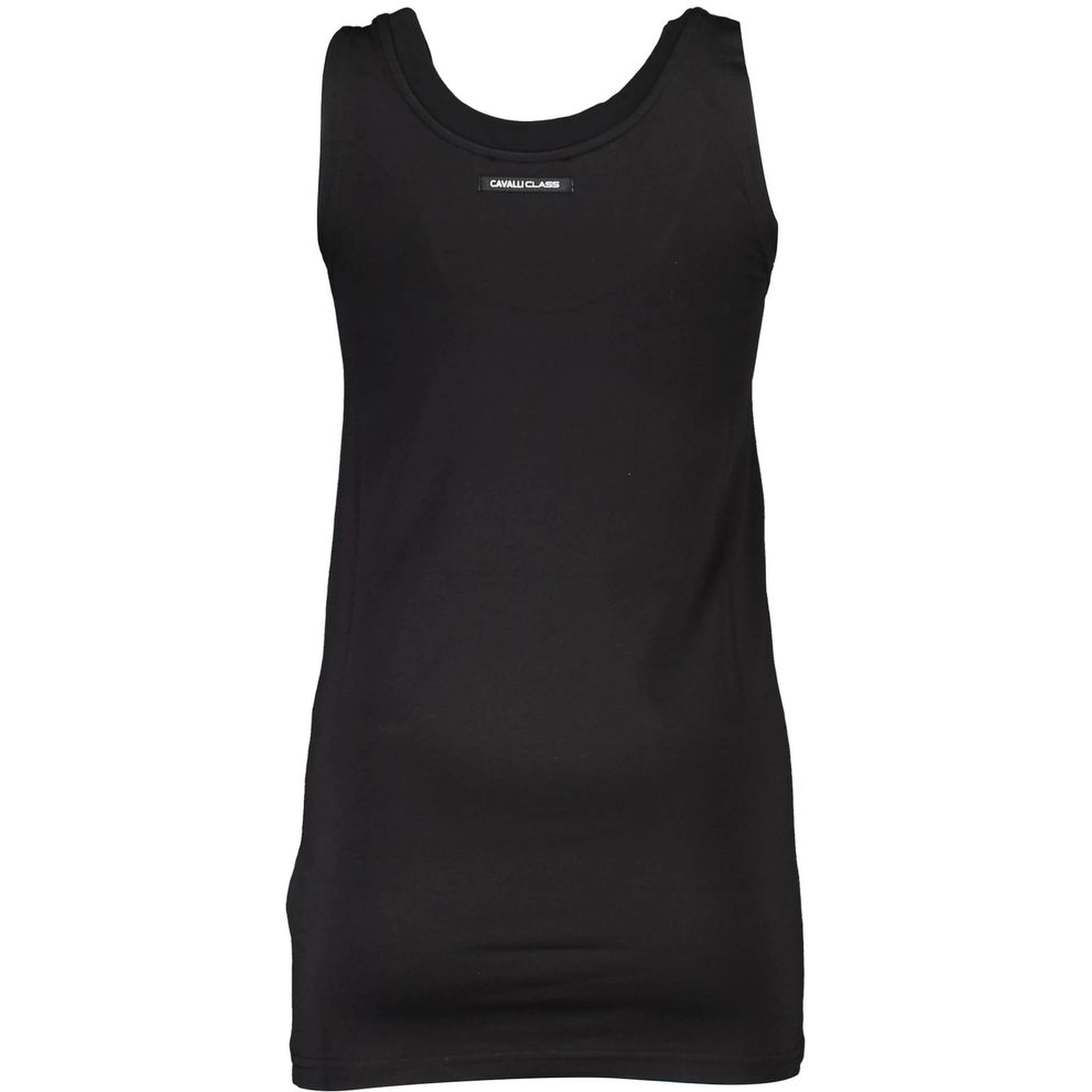 Black Cotton Tank Top