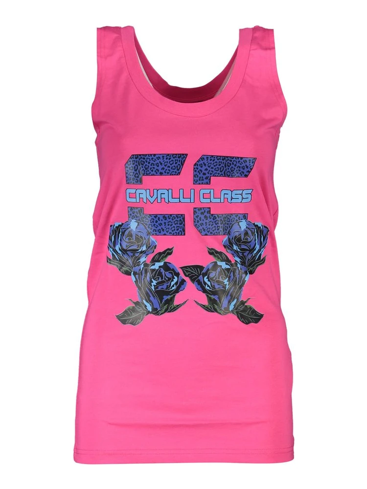 Pink Cotton Tank Top