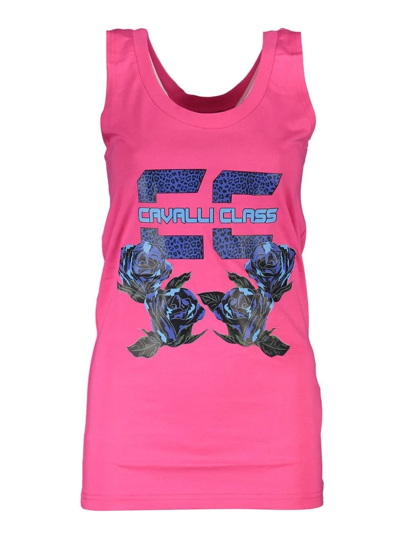 Pink Cotton Tank Top