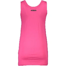 Pink Cotton Tank Top