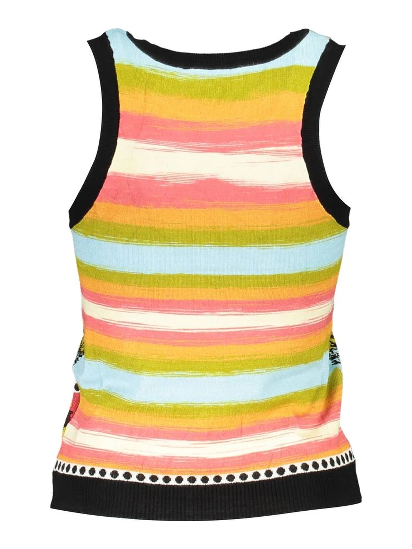 Black Cotton Tank Top