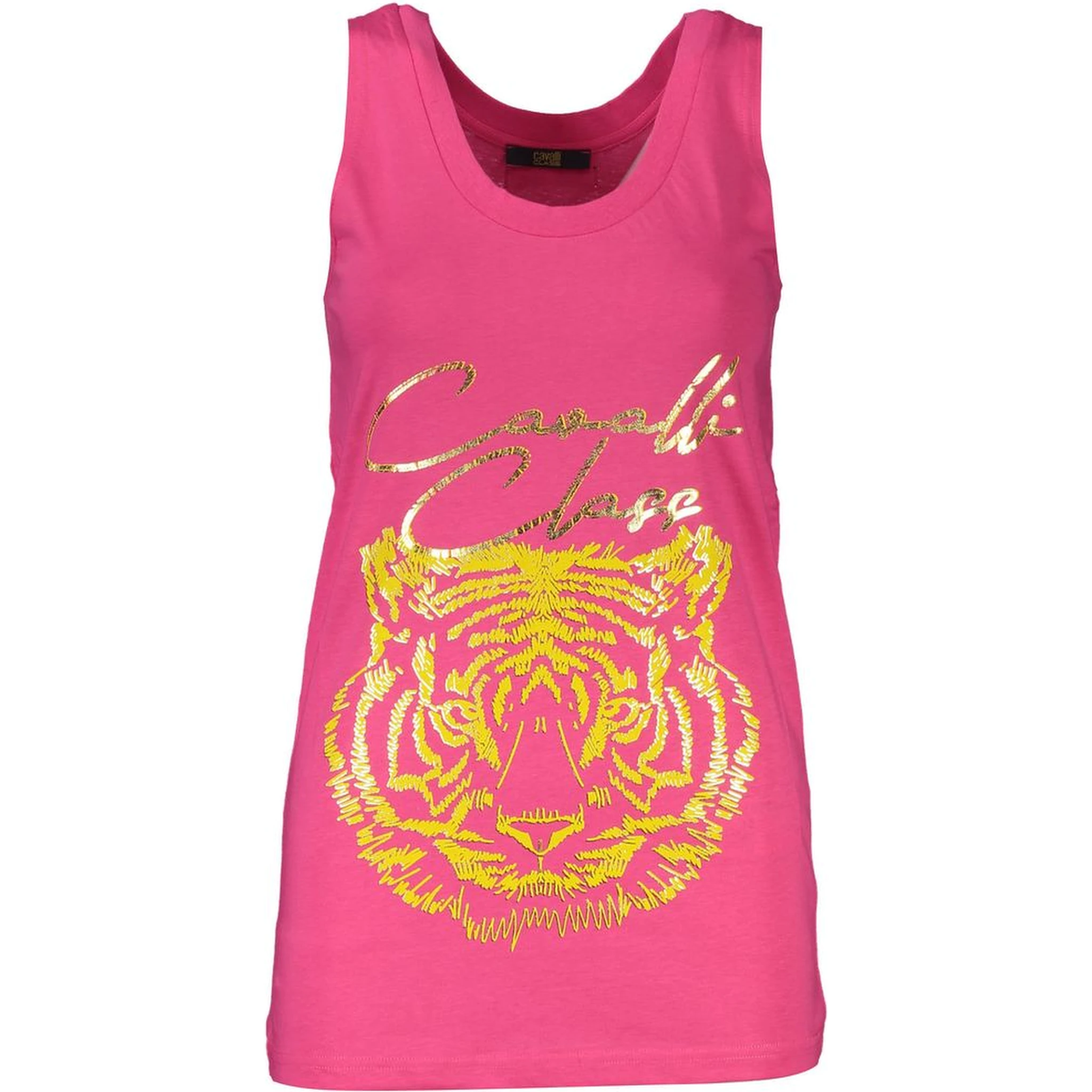 Pink Cotton Tank Top