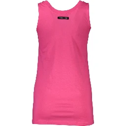 Pink Cotton Tank Top